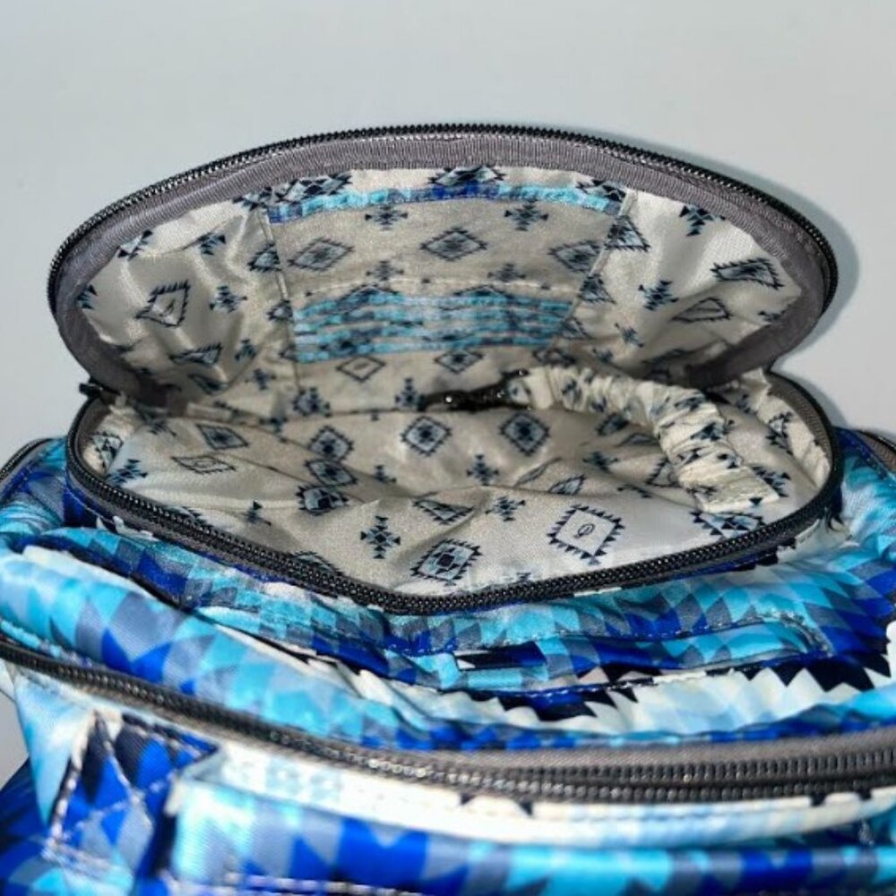Lug Guild Collection Classic Ranger 2 Crossbody Bag Bargello Mountains Blue - Picture 11 of 14